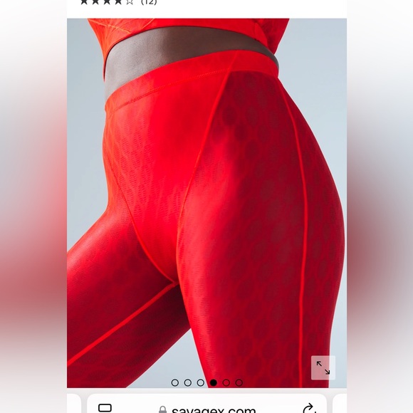 Savage X Fenty Mesh High Waist Leggings - Picture 2 of 7